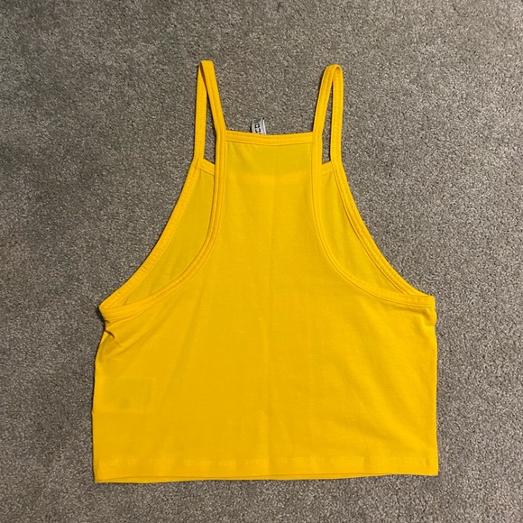 Yellow High Neck Tank Top☀️ - Picture 5 of 5